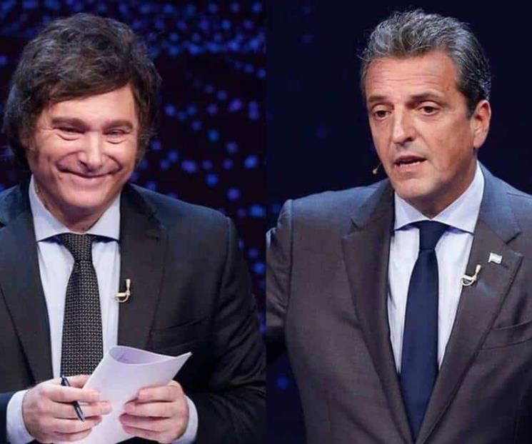Massa acorrala a Milei, quien dice: todos tosían para perturbarme Massa acorrala a Milei, quien dice: todos tosían para perturbarme