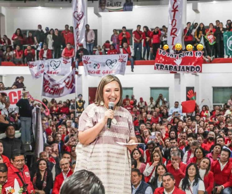 Xóchitl Gálvez dice no estar en contra del Tren Maya