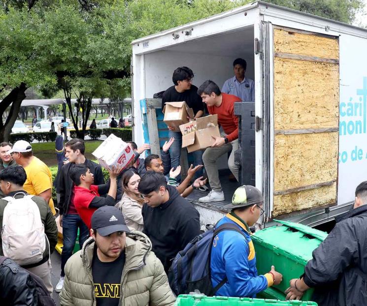 Apoyan a programa Hambre Cero con ocho toneladas de alimentos