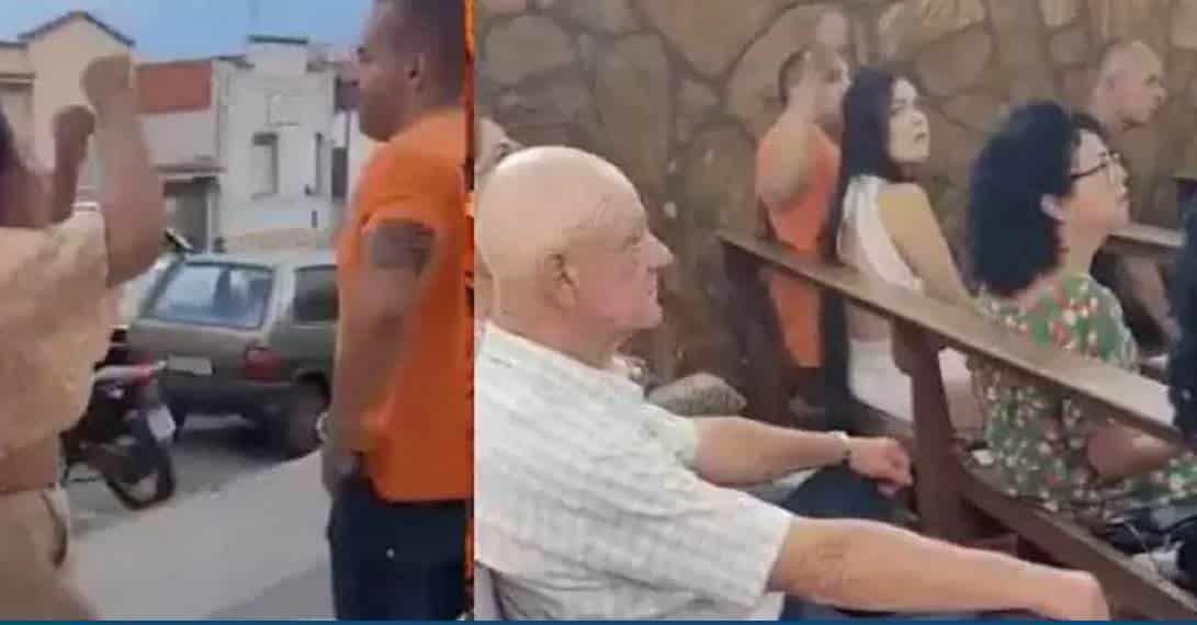 En Brasil, lo cachan con la otra en iglesia y se arma zafarrancho En Brasil, lo cachan con la otra en iglesia y se arma zafarrancho