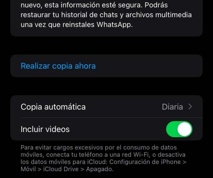 Adiós a los backups ilimitados, gratis, de WhatsApp en Android
