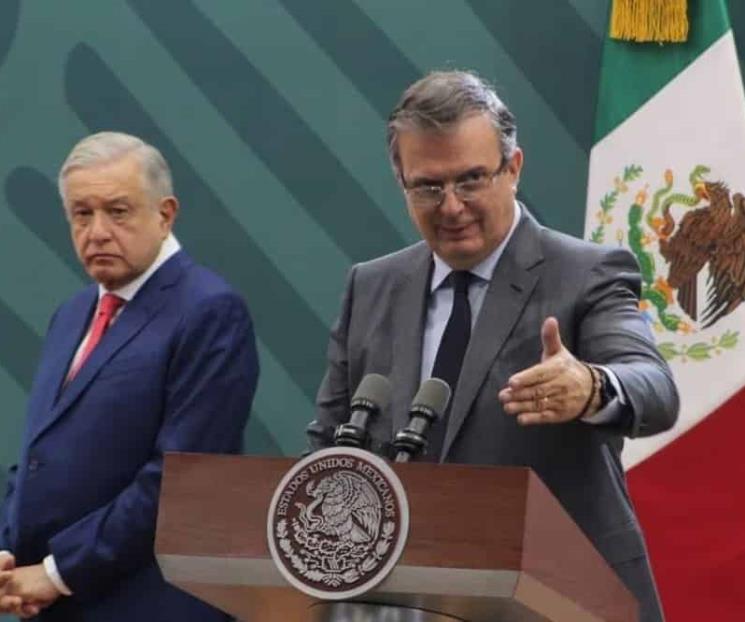 Ebrard demostró ser un hombre responsable: AMLO Ebrard demostró ser un hombre responsable: AMLO