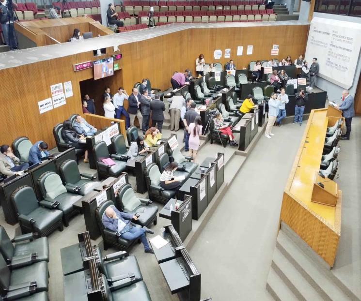 Tomarán con calma diputados designación de interino