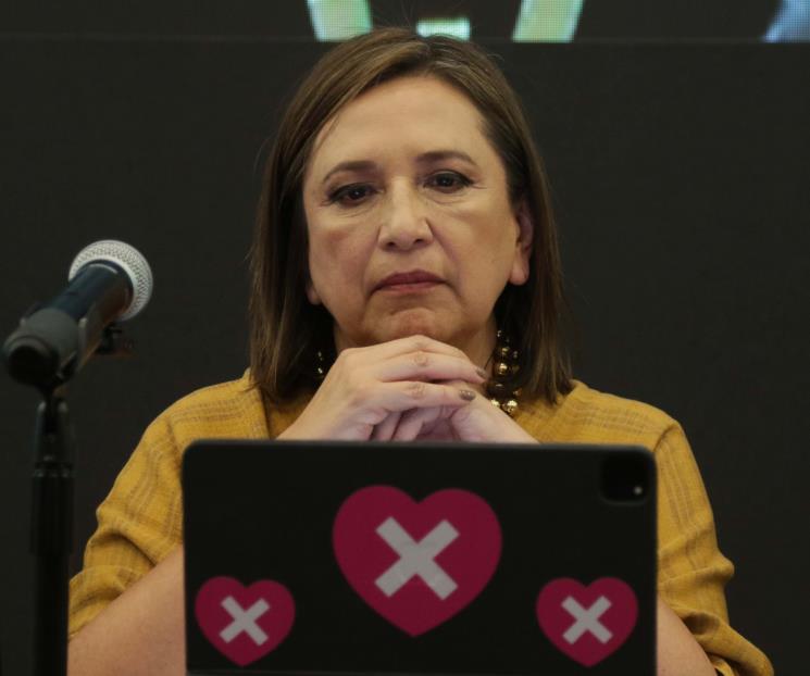 Terna, intento del Ejecutivo para apropiarse de la Corte: Xóchitl Terna, intento del Ejecutivo para apropiarse de la Corte: Xóchitl