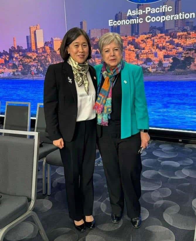 En foro APEC, Katherine Tai pide transformar a la OMC
