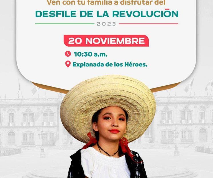 Invitan al desfile de la Revolución Mexicana Invitan al desfile de la Revolución Mexicana