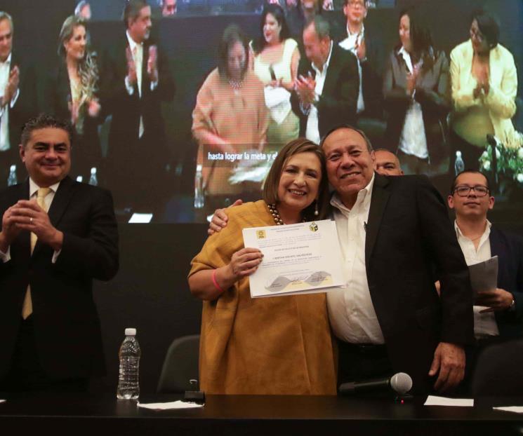 Xóchitl ya es precandidata del PRD