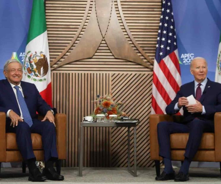 Una buena reunión bilateral , dice AMLO tras encuentro con Biden