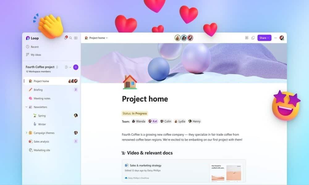 Loop, la nueva aplicación de Microsoft que competirá con Notion