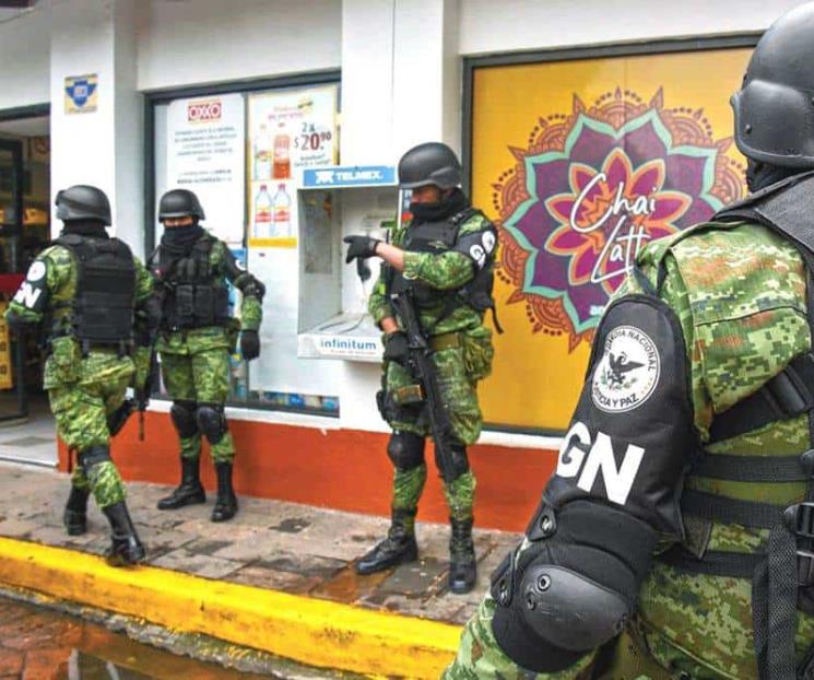 Registra Guardia Nacional baja cifra de detenciones