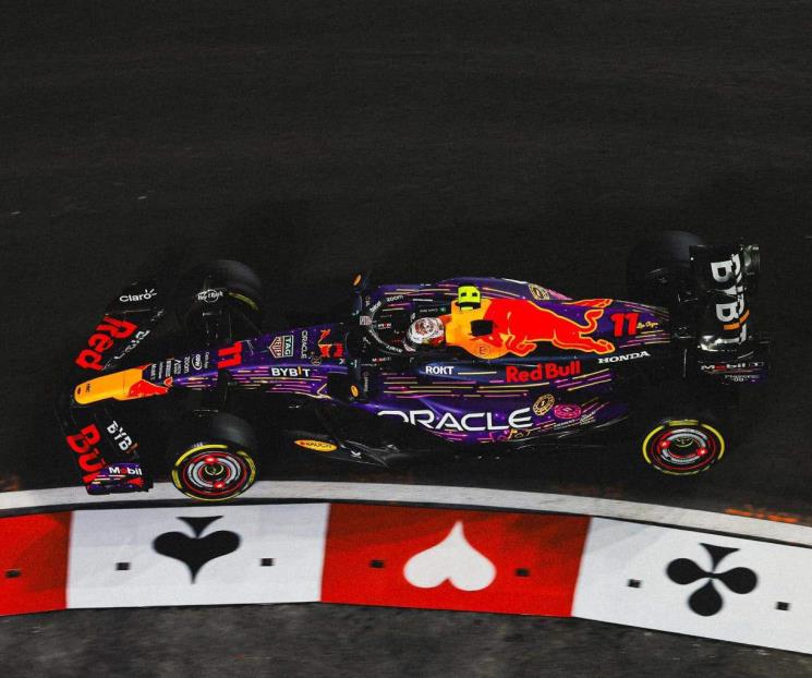 Saldrá Checo 12 en Las Vegas, Leclerc hace la pole