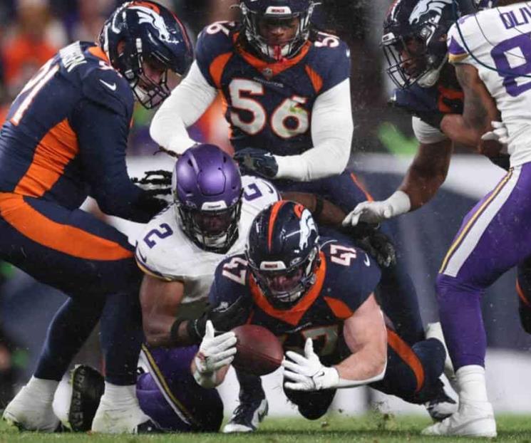 Vence Denver con lo justo a Minnesota en la NFL