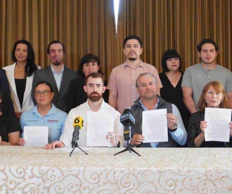 Exige Morena a gobierno del estado respetar la Constitución