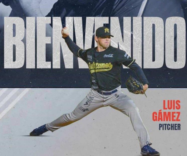 Sultanes se refuerza con Luis Gamez