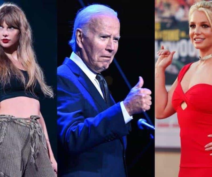Joe Biden confunde a Taylor Swift con Britney Spears Joe Biden confunde a Taylor Swift con Britney Spears