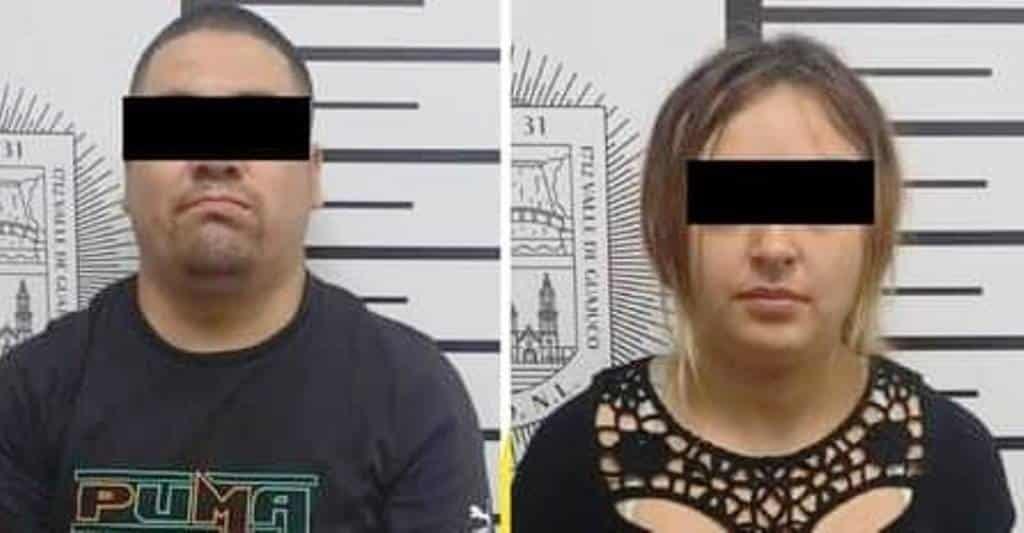 Cae pareja ligada a hecho delictivo Cae pareja ligada a hecho delictivo