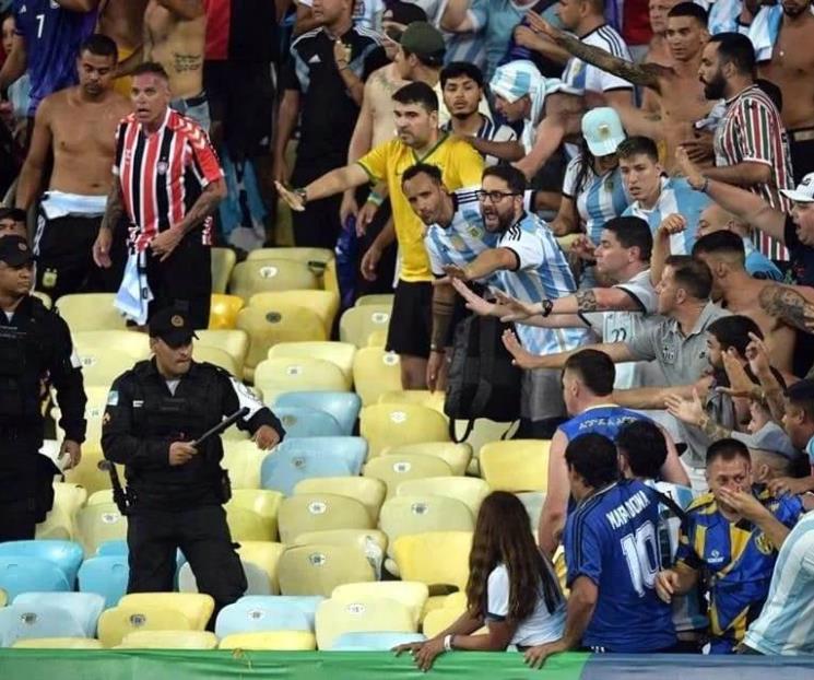 Presidente de FIFA reprueba violencia en el Maracaná