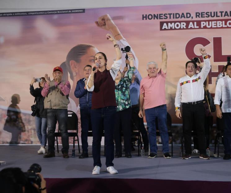 Sheinbaum se compromete a conservar legado de AMLO