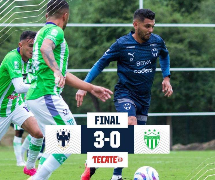 Vence Rayados al Antigua de Guatemala