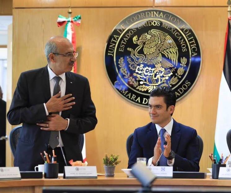 Diputados reciben a Embajador de Palestina en México