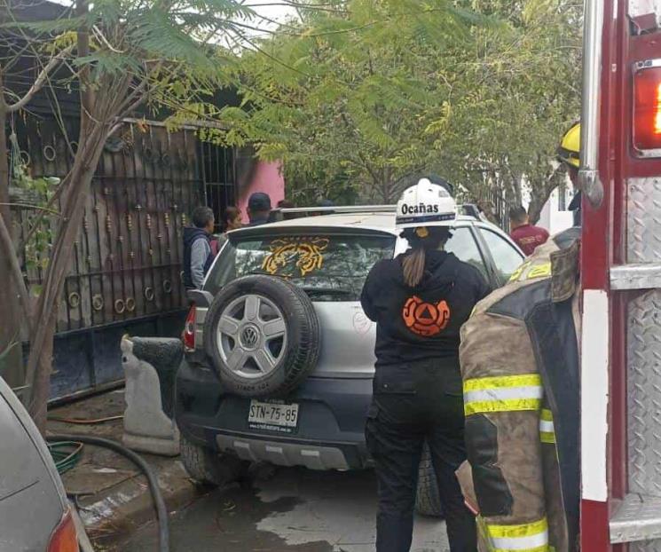 Arde vivienda por cortocircuito