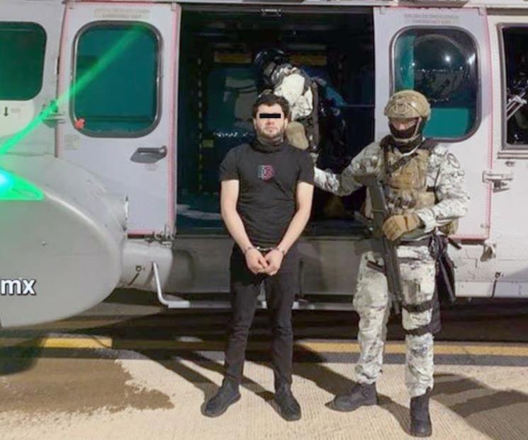 Capturan a El Nini, jefe de seguridad de Los Chapitos