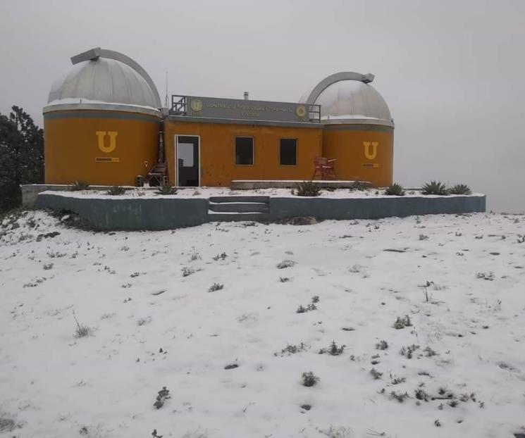 Se pinta de blanco el sur de Nuevo León