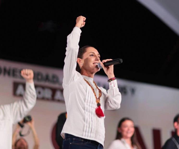 Sheinbaum recibe bastón de mando en los Altos de Chiapas