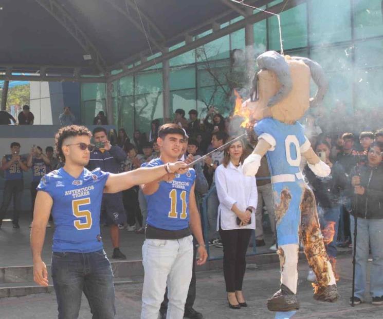 Auténticos Tigres queman borrego por clásico de ONEFA en la Prepa 2