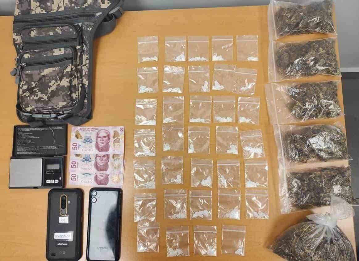 Elementos de Fuerza Civil lograron ubicar y detener a una mujer, que se había convertido en la principal distribuidora de drogas en sectores exclusivos de la Colonia Del Valle.