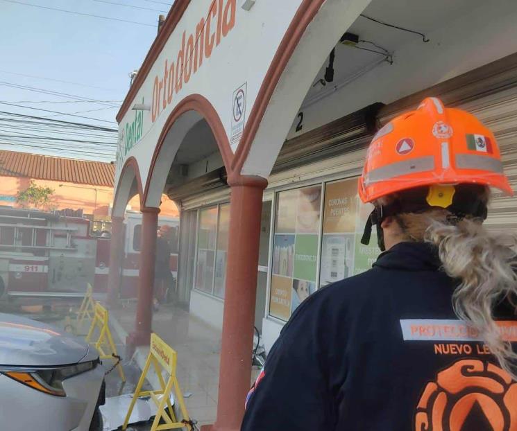 Se incendian consultorios dentales en Guadalupe