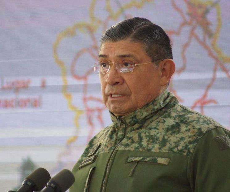 Luis Cresencio Sandoval destaca detención de El Nini