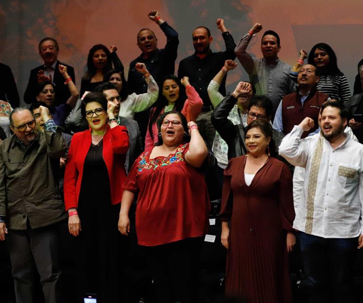 Por encuesta, candidaturas al Congreso, dice Morena