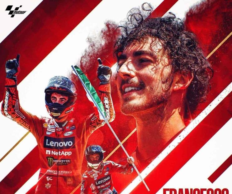 Gana Bagnaia en Valencia y se corona campeón del Mundial del MotoGP