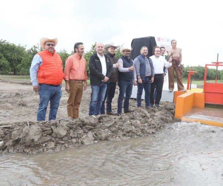 Apoyan al campo modernizando Unidad de Riego El Chapotal