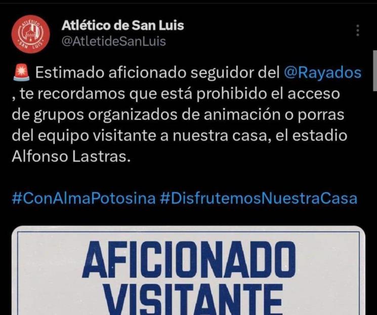 Prohíben en San Luis entrada de la Adicción Prohíben en San Luis entrada de la Adicción