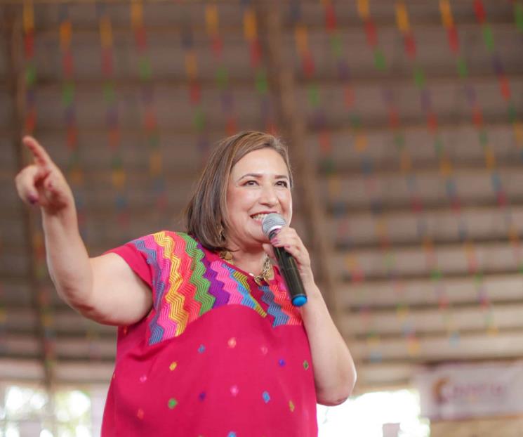 La mano firme para someter a los delincuentes: Xóchitl