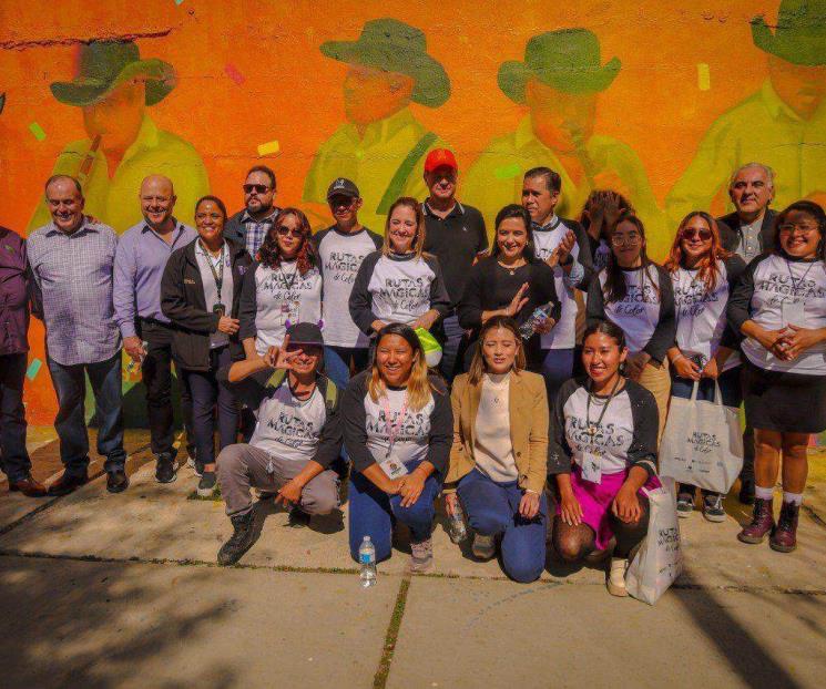 Inauguran las Rutas Mágicas de color Inauguran las Rutas Mágicas de color