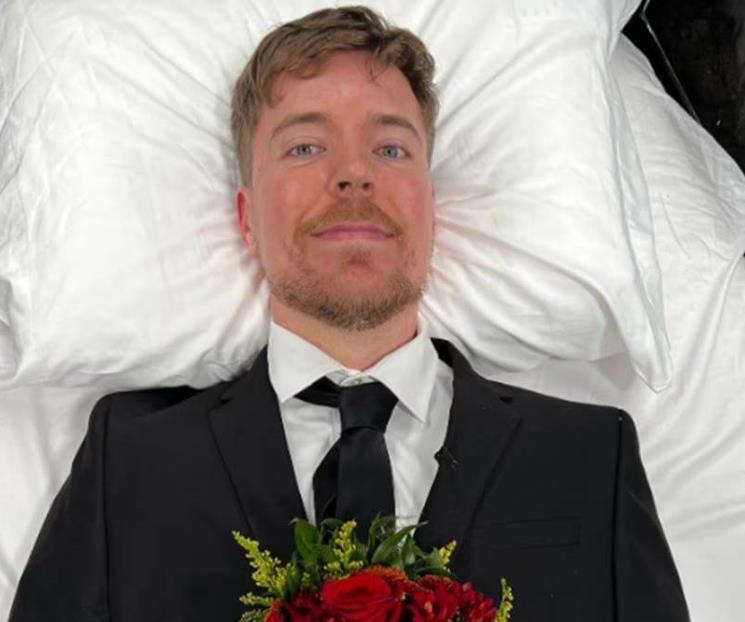 MrBeast se entierra en ataúd por 7 días MrBeast se entierra en ataúd por 7 días