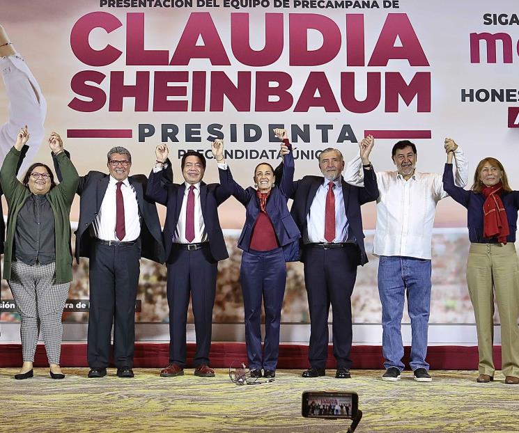 Tenemos un equipo que nos llevará a ganar: Sheinbaum