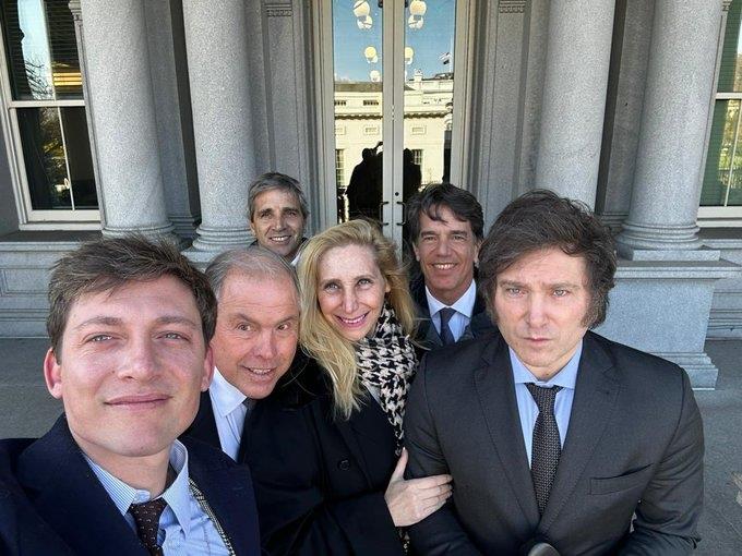 Refrenda Milei a funcionarios de EU su compromiso con la libertad