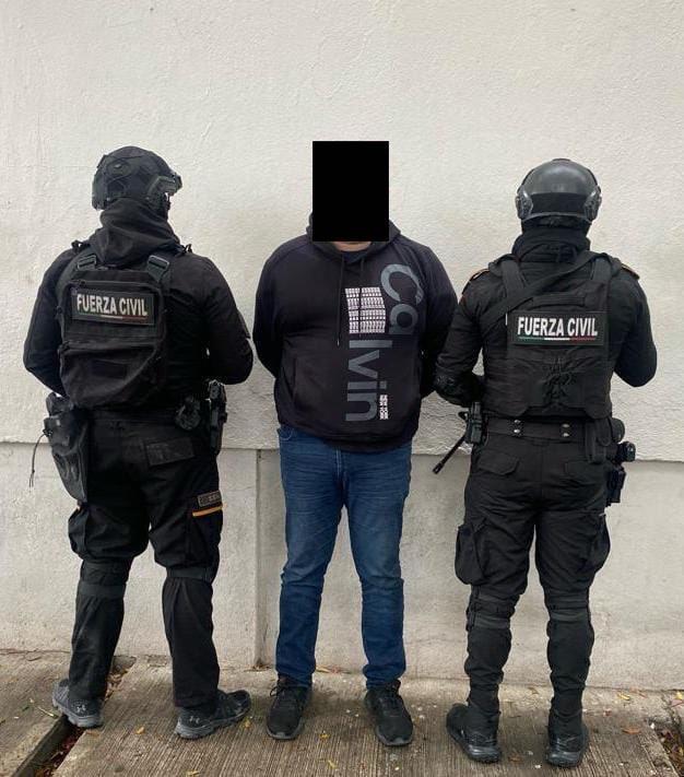 Detiene Fuerza Civil a sicario