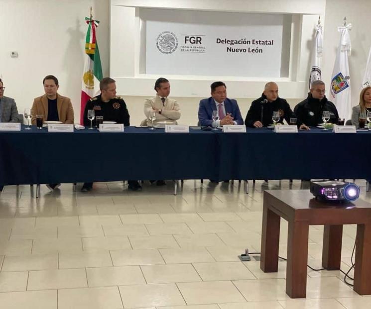 Unen fuerzas la FGR e instituciones de seguridad de NL