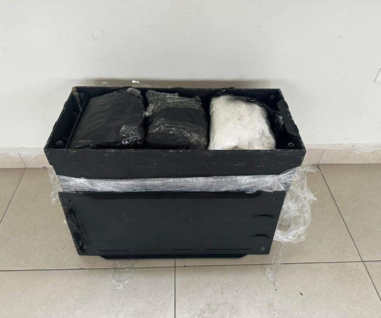 Aseguran droga sintética de cristal