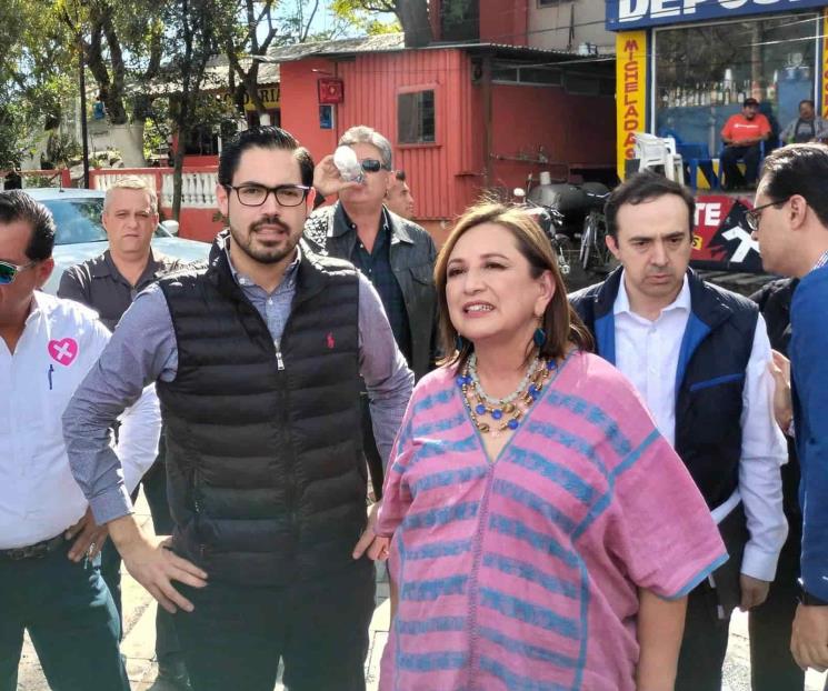 Quiere Samuel tener a NL como su caja chica: Xóchitl Gálvez
