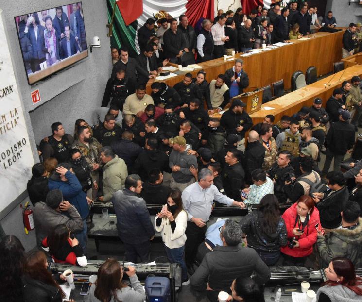 Condena IP de NL trifulca en el Congreso