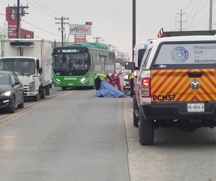 Investigan muerte de ciclista sobre Av Ruiz Cortines