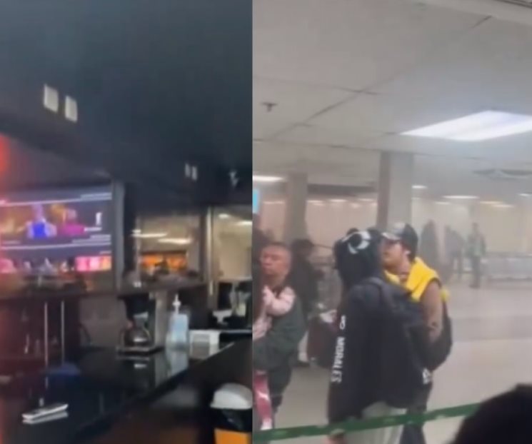 Incendio en el Aeropuerto Internacional de Monterrey Incendio en el Aeropuerto Internacional de Monterrey