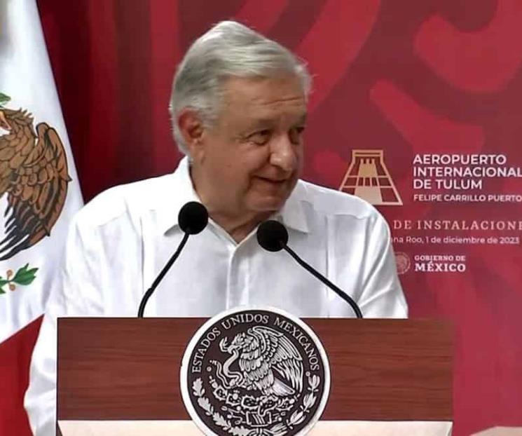 AMLO inaugura Aeropuerto Internacional de Tulum