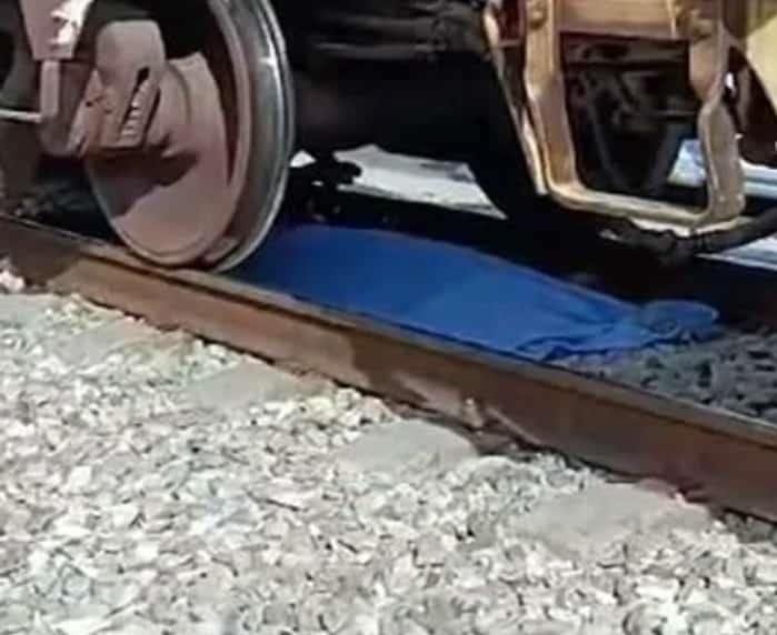 Muere arrollado por el Tren en Monterrey Muere arrollado por el Tren en Monterrey